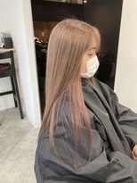 ラフ 難波店(LAFF)&nbsp;#黒髪#ボブルフ#ネビージュ#小顔#ワンレン