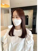 赤みブラウン