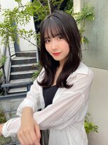 プラチナ(PLATINA)&nbsp;くびれヘア/韓国/透け感/くすみカラー/ロング/ベージュカラー