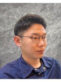 ツーブロックショート
