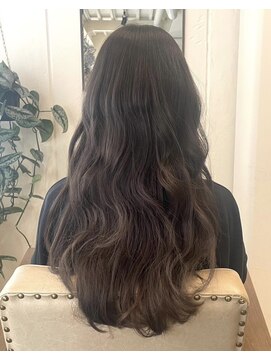 リコ ヘアー(Lico Hair) アッシュベージュ×ウェーブロング