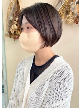 ソソ(soso) 【soso 伊勢田】丸みショートボブ【横浜/ブリーチ】