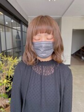 エレノア 自由が丘店(Eleanor) 白髪活かしカラーミルクティーベージュ/白髪活かしカラー