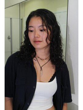 スタイル 茅ケ崎(STYLE) 【MIKU】パーマでクールに黒髪に