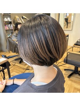 アルマヘアー(Alma hair by murasaki) ◇大人可愛い♪丸みショートボブ