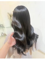 ネオリーブアピ 池袋店(Neolive api)&nbsp;【黒染めしないブルーブラック♪】池袋　髪質改善　卒業式