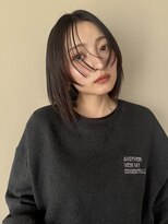 ニモ(NIMO.)&nbsp;ボブ切りっぱなしボブ顔まわりレイヤー