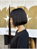 ショートボブ 艶髪 トリートメント@10代20代30代