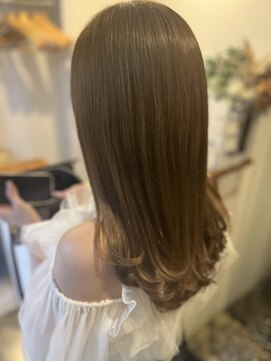 アフィーノ(affino) ミルクティーベージュカラー