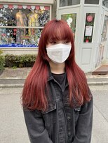 テーラヘアー 鎌取店(TELA HAIR)&nbsp;レッドカラー☆