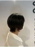 すっきり大人の前下りショート