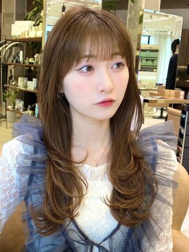 グランド(GRAND) ハッシュカット顔まわり髪質改善透明感カラー20代30代表参道