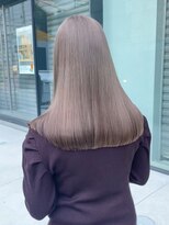 サンクマーケット 渋谷(cinq MARKET) 渋谷ミルクティーベージュハイトーンカラーヘーゼルベージュ30代