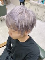 デイズ(days)&nbsp;グレーシルバーツーブロック韓国マッシュ/ブリーチデザイン原宿