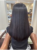 艶ツヤ！髪質改善ストレート