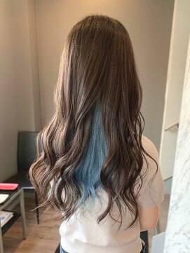 プログレス フレスポ富沢店(PROGRESS) インナーカラー/ブルー/水色