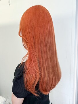 アルバム 渋谷パルコ(ALBUM) ダブルカラーブリーチ顔周りレイヤーおくれ毛_ba529251