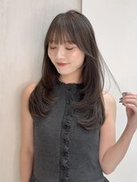 ウェイズトウキョウ 新宿店(Ways TOKYO)&nbsp;オリーブグレージュ/レイヤーカット/レイヤー/前髪カット/顔周り