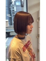 ヘアークリアー 蕨 ナチュラルブラウンコンパクトボブ