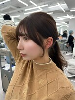 アマトウキョウ アユンチェ(AMA TOKYO×AYUNCHE)&nbsp;韓国スタイル/ナチュラルくびれへア_くびれ巻き_レイヤーカット