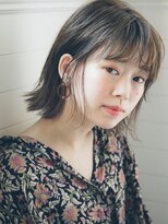 ディッセンバー 渋谷(December)&nbsp;【December】シースルーバング　外ハネカジュアルボブ