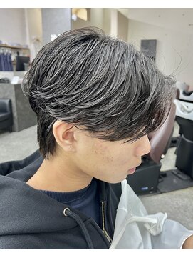 グロップ 町田(GLOP) 簡単に出来る毛流れニュアンスパーマ/メンズパーマ
