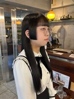 ギフトサニーサイド(gift sunny side)&nbsp;王道な姫カットぱっつん＊