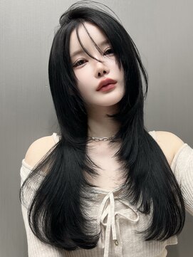 イキ 表参道(iki omotesando) 韓国風レイヤーカット/ロング