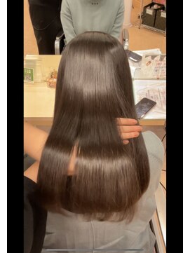 ウェーヴ 浜松小豆餅店(wave) ナチュラルカラー×Aujuaトリートメント