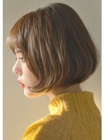 ミラー プラス エヌ(MIRROR+n)&nbsp;20代30代40代　重め海外風ミニボブ＃46