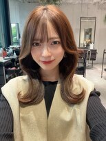 シェリム 栄(CHERIM)&nbsp;美髪レイヤーカット/顔まわりレイヤー/ミディアムレイヤー