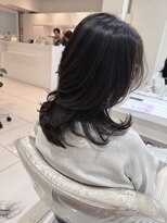 アッシュ 武蔵小金井店(Ash)&nbsp;【大人ナチュラルレイヤー/白髪ぼかし/グレージュ/40代】