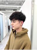 メンズ縮毛矯正が伸びてきた時のカット
