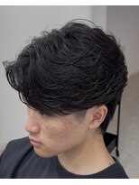 ベル 桑名(BHEL)&nbsp;桑名メンズパーマフェザーパーマシャドウパーマセンターパート