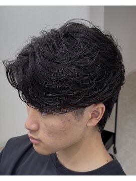ベル 桑名(BHEL) 桑名メンズパーマフェザーパーマシャドウパーマセンターパート