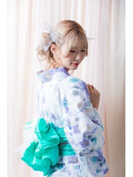 ヘアードレッシングサロン ウィル(Hair Dressing salon WILL)の写真/花火大会・成人式・卒業式・結婚式へ！特別な日の着付けとヘアアレンジで最高の思い出を演出☆