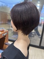 フェリア サウスガーデン(felia southgarden) 丸みショート/春カラー/くびれヘア/前髪あり/20代30代
