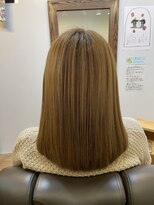 アミエ 大和店(ami e)&nbsp;シルキーコース+カラー+カット・髪質改善・縮毛矯正・白髪染め