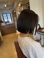 モップス 能見台店(MOPS) 前下がりボブ