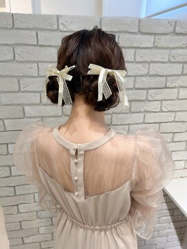 スイ(sui) ふわふわツインお団子