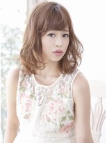 シャンプー 本店(SHAMPOO)&nbsp;春らしく柔らかさを演出してくれるスプリングミディ