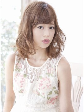 シャンプー 本店(SHAMPOO) 春らしく柔らかさを演出してくれるスプリングミディ