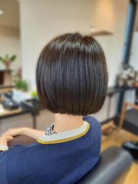 ロペヘアリッシェル(LOPE hair Richel) 【LOPE hair Richel】オーハシ/グレイッシュコンパクトボブ