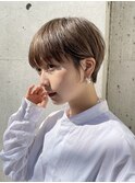 《RYUSEI》大人気すっきりハンサムショート×くすみベージュ