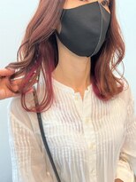 タヤ 青葉台店(TAYA)&nbsp;韓国風巻き髪+インナーレッド