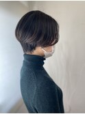 スッキリショートボブ