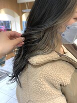 ネオリーブカフ 鶴ヶ峰店(Neolive caff)&nbsp;インナーカラー×オリーブアッシュ◎