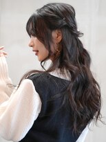 セシルへアー JR京都駅前店(Cecil hair)&nbsp;ゆるふわ/結婚式/二次会/お呼ばれ/ハーフアップ/ヘアアレンジ