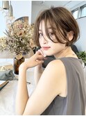 大人可愛い20代30代40代50代小顔ショートボブナチュラルショート