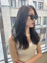 リリー(Lilley)&nbsp;【lilley 稲永麻衣】レイヤーカット+暗髪 天神/今泉